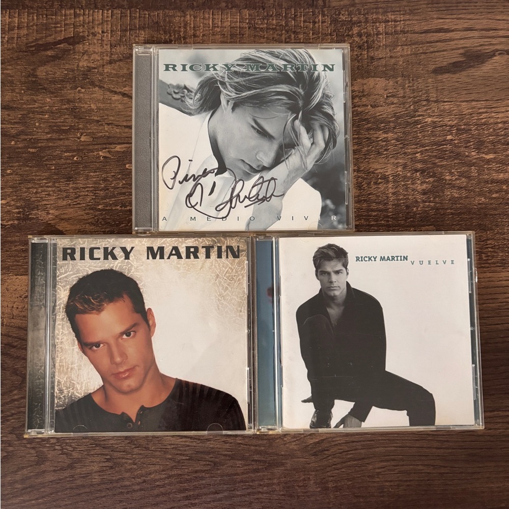 Ricky Martin CD Bundle